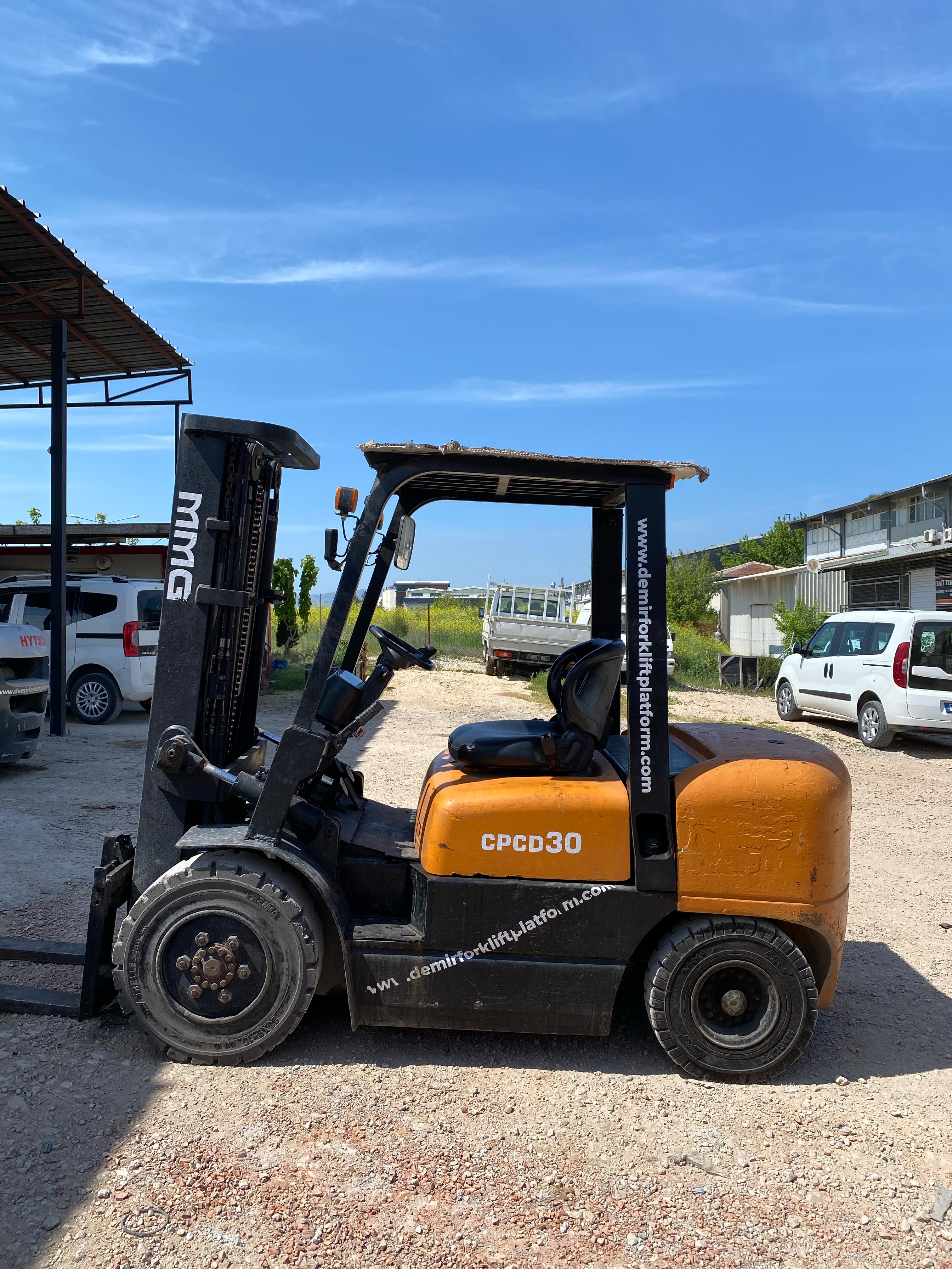 Forklift,endüstriyel çalışmanın gücü