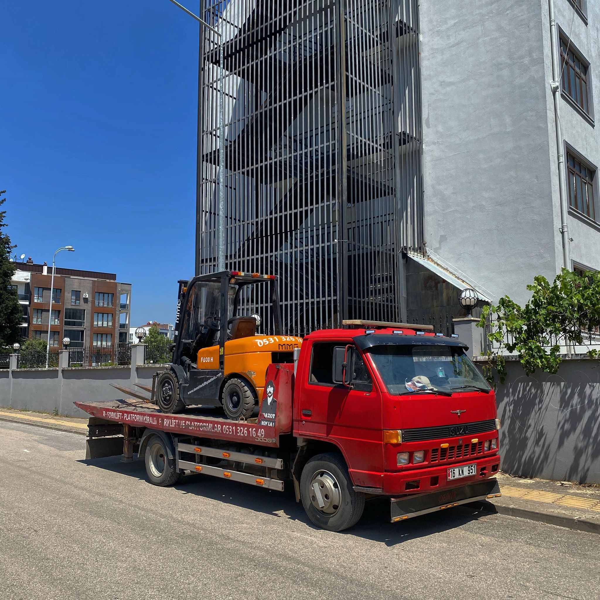 Özlüce Forklift Kiralama